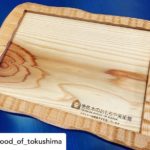 KUKU tray　徳島木のおもちゃ美術館Ver