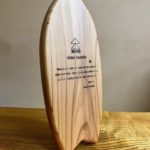 杉の表彰楯 Surf Ver事例  カスタム対応もご相談ください