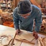 KUKU ハンバーグプレート製作中