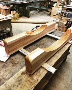 木桶の台座完成