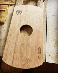バランスボード製作中