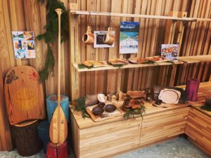 徳島おもちゃ美術館に那賀ウッド展示ブースが!