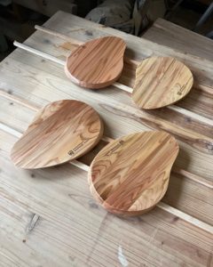 KUKU plate 杉のオーダーメイド承ります