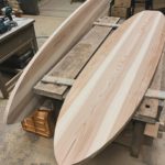KUKU wood surfboard custom made8’2″