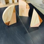 KUKU表彰盾（木頭杉のオリジナルトロフィー）