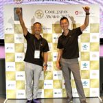 クールジャパンアワード2025 万博会場でWoodBoard KUKUのプレゼン